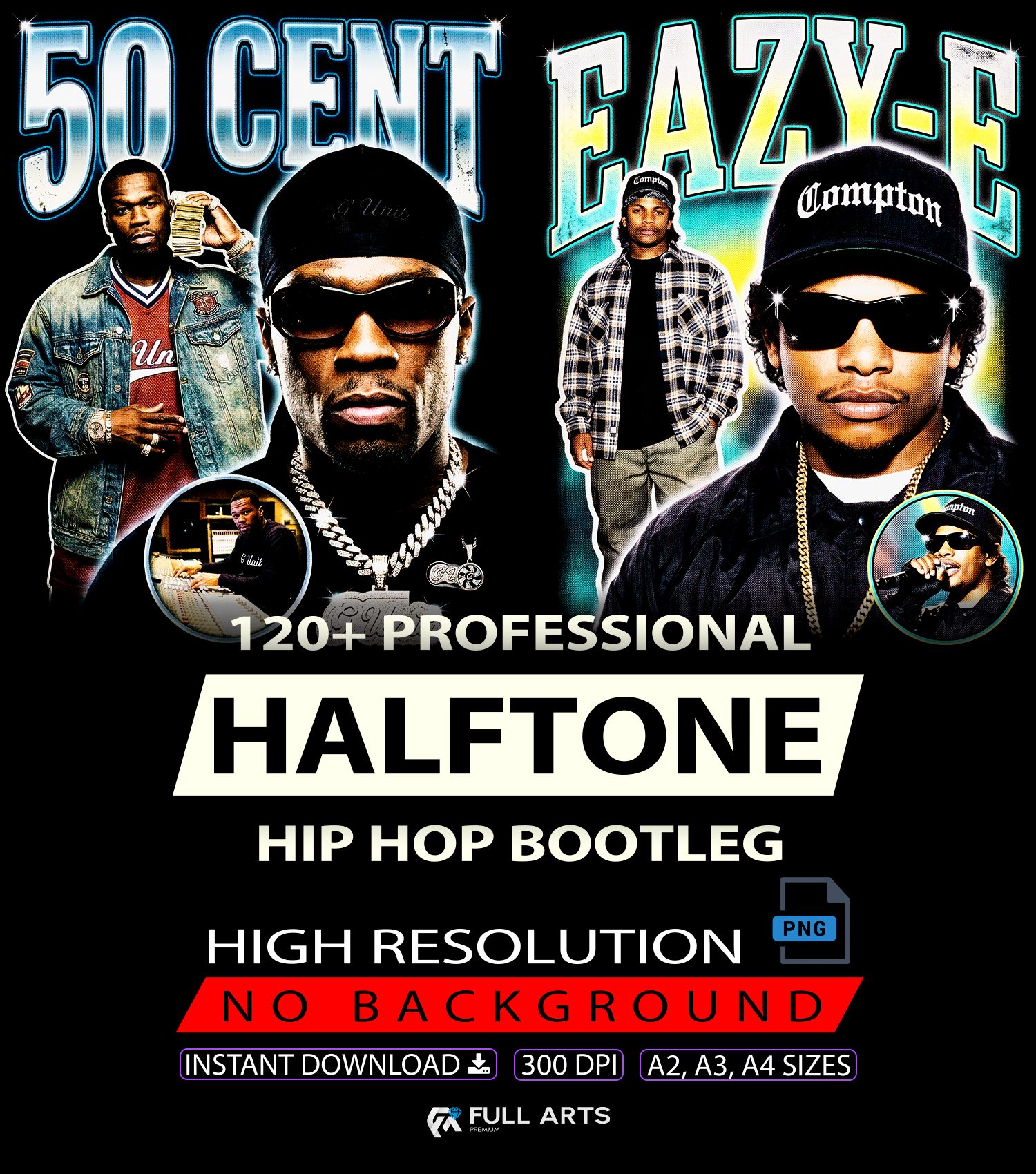 Halftone Hip Hop Bootleg Series