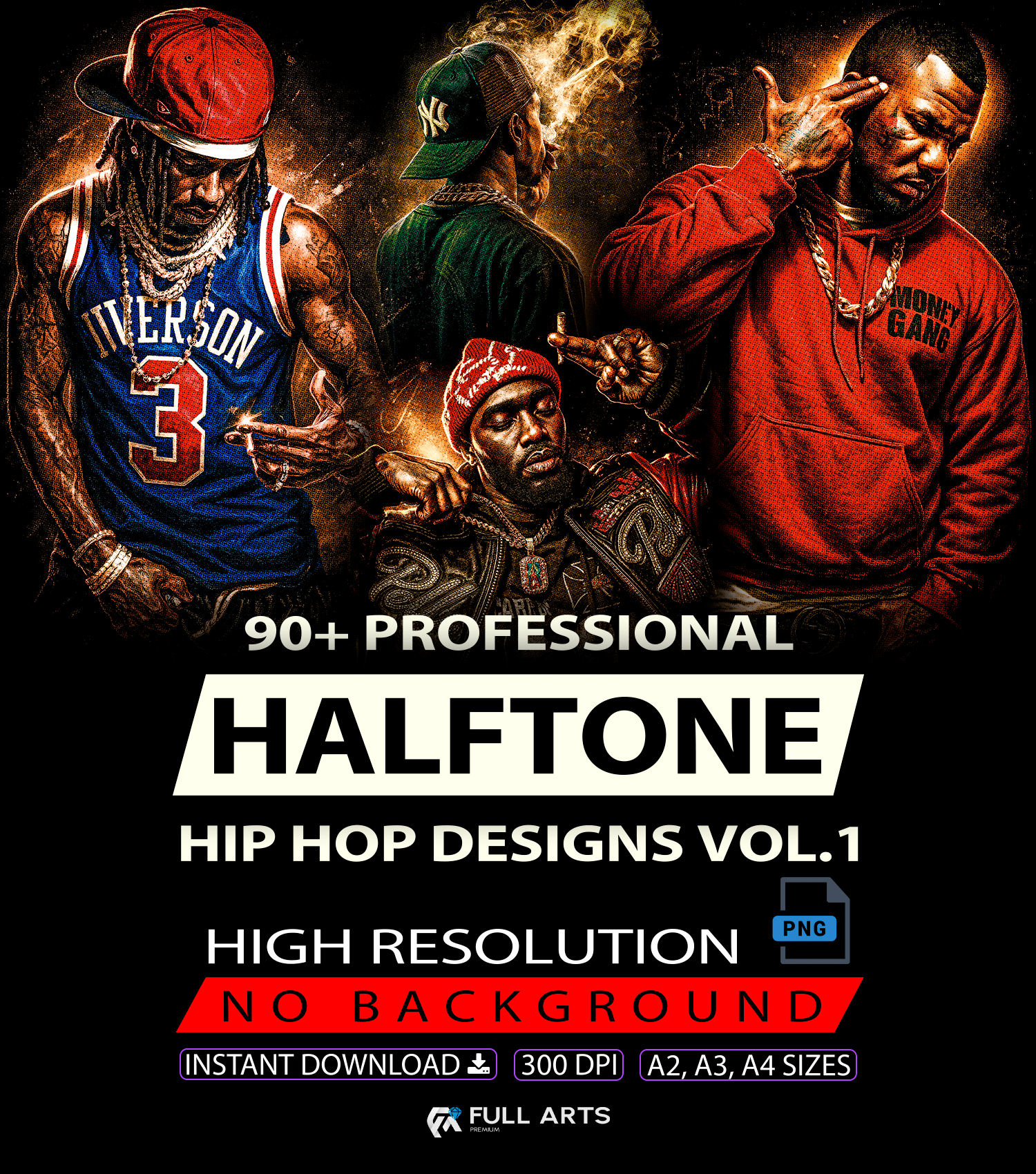 Halftone Hip Hop Street Pack VOL. 1