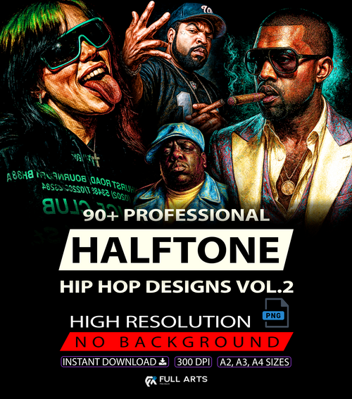 Halftone Hip Hop Street Pack VOL. 2