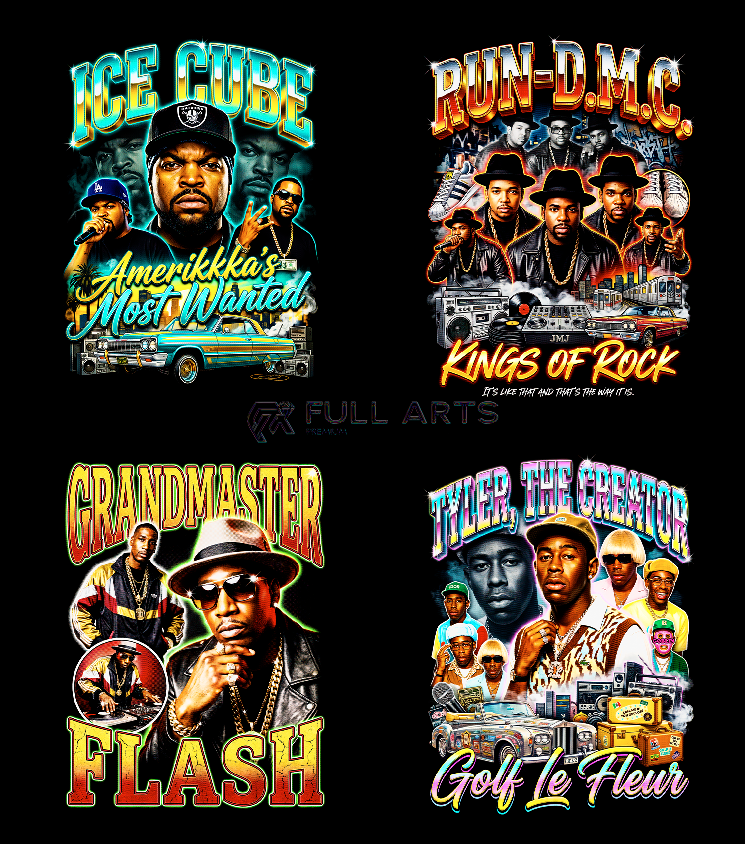 Halftone Hip Hop Bootleg Series