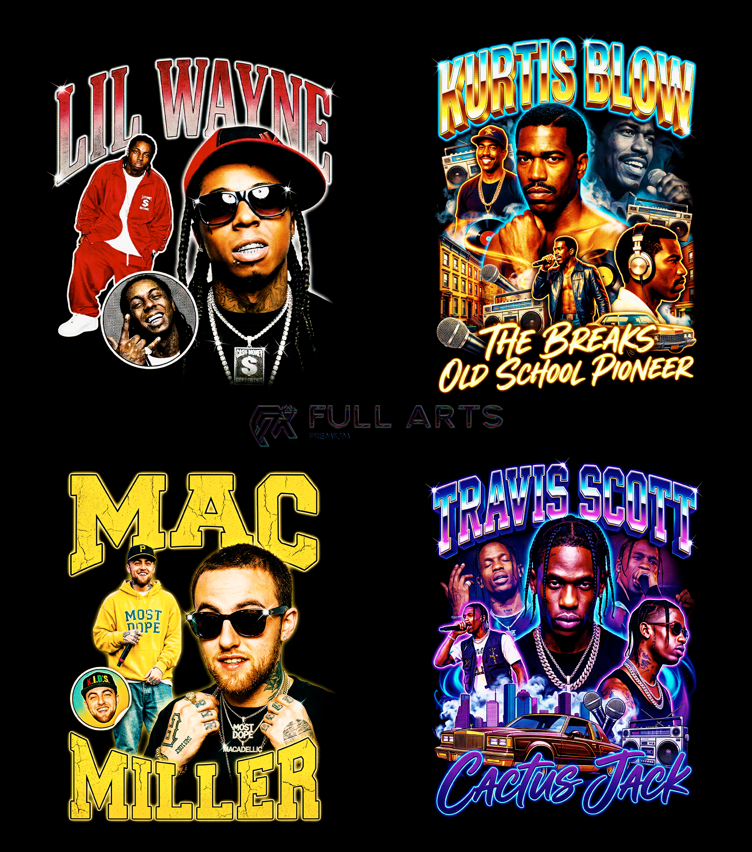 Halftone Hip Hop Bootleg Series