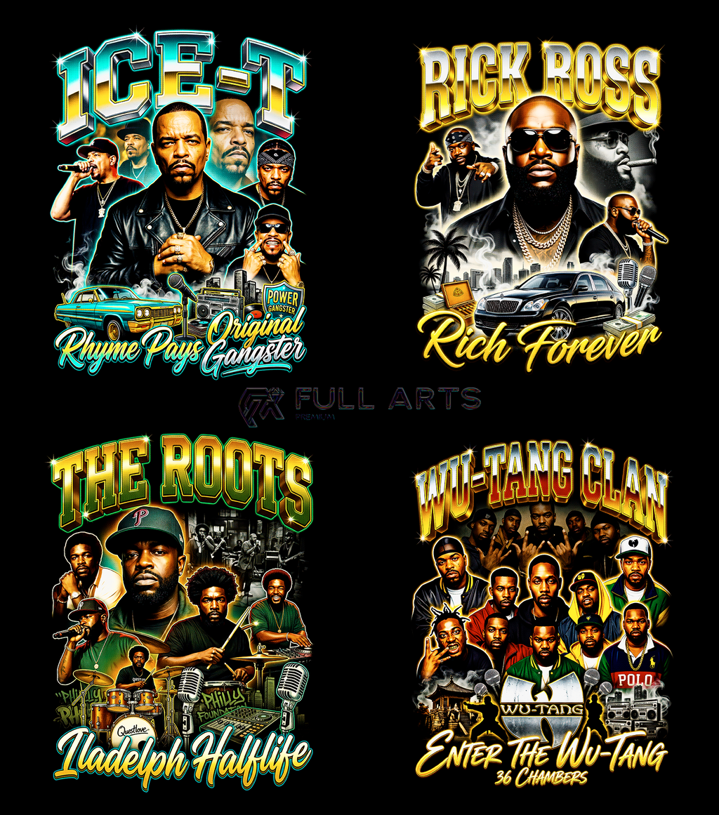 Halftone Hip Hop Bootleg Series