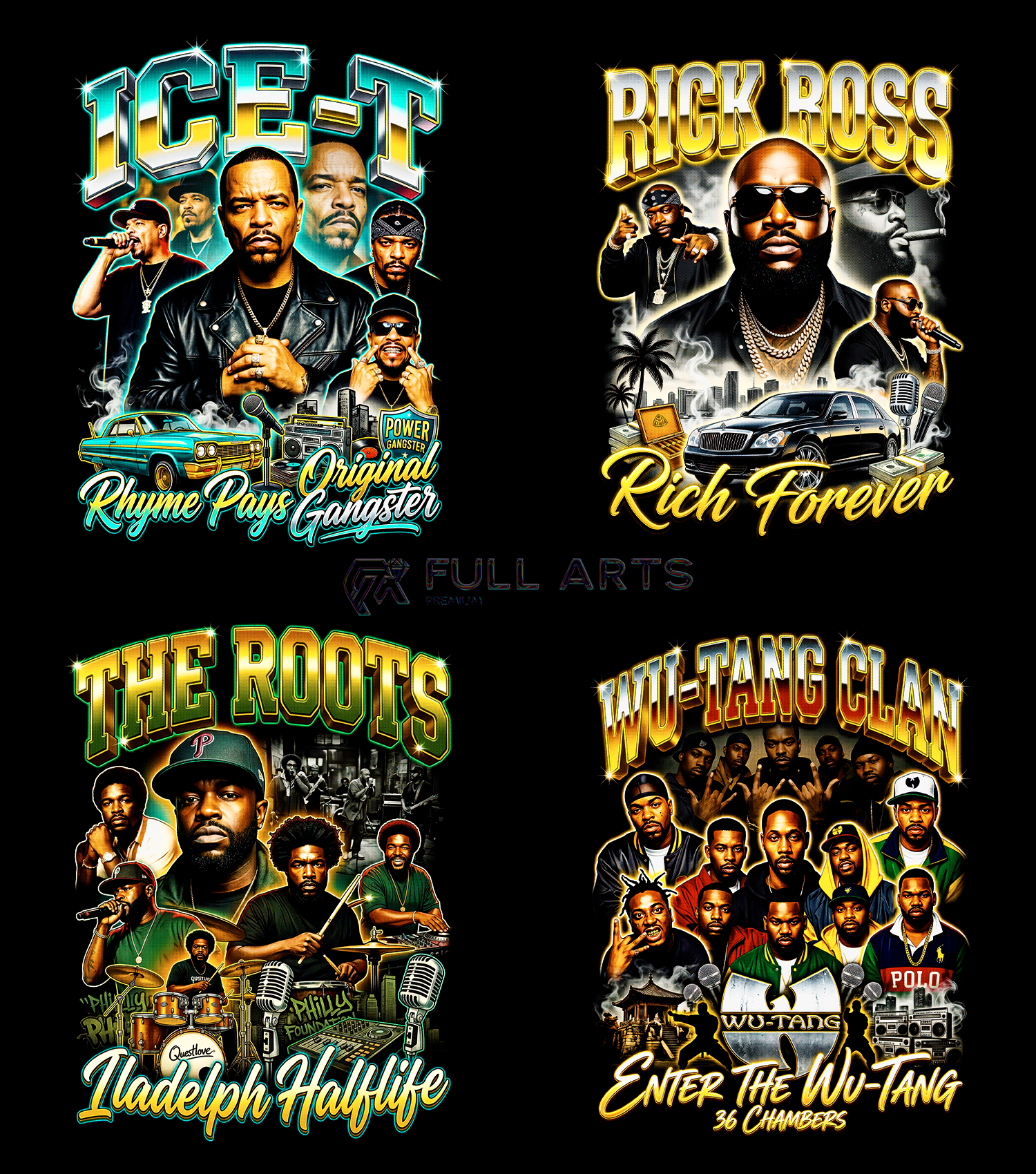 Halftone Hip Hop Bootleg Series