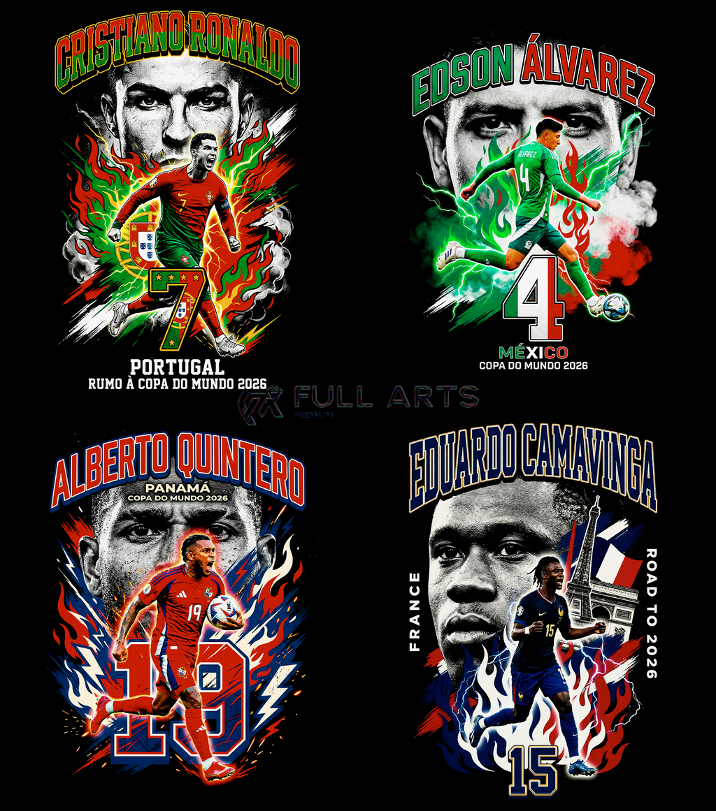 Pack 150 Halftone Cup Bootleg Stars Designs