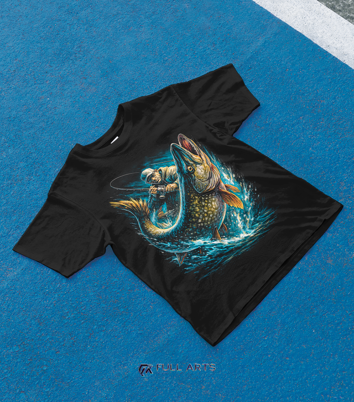 Pack 115+ Halftone Fishing Designs