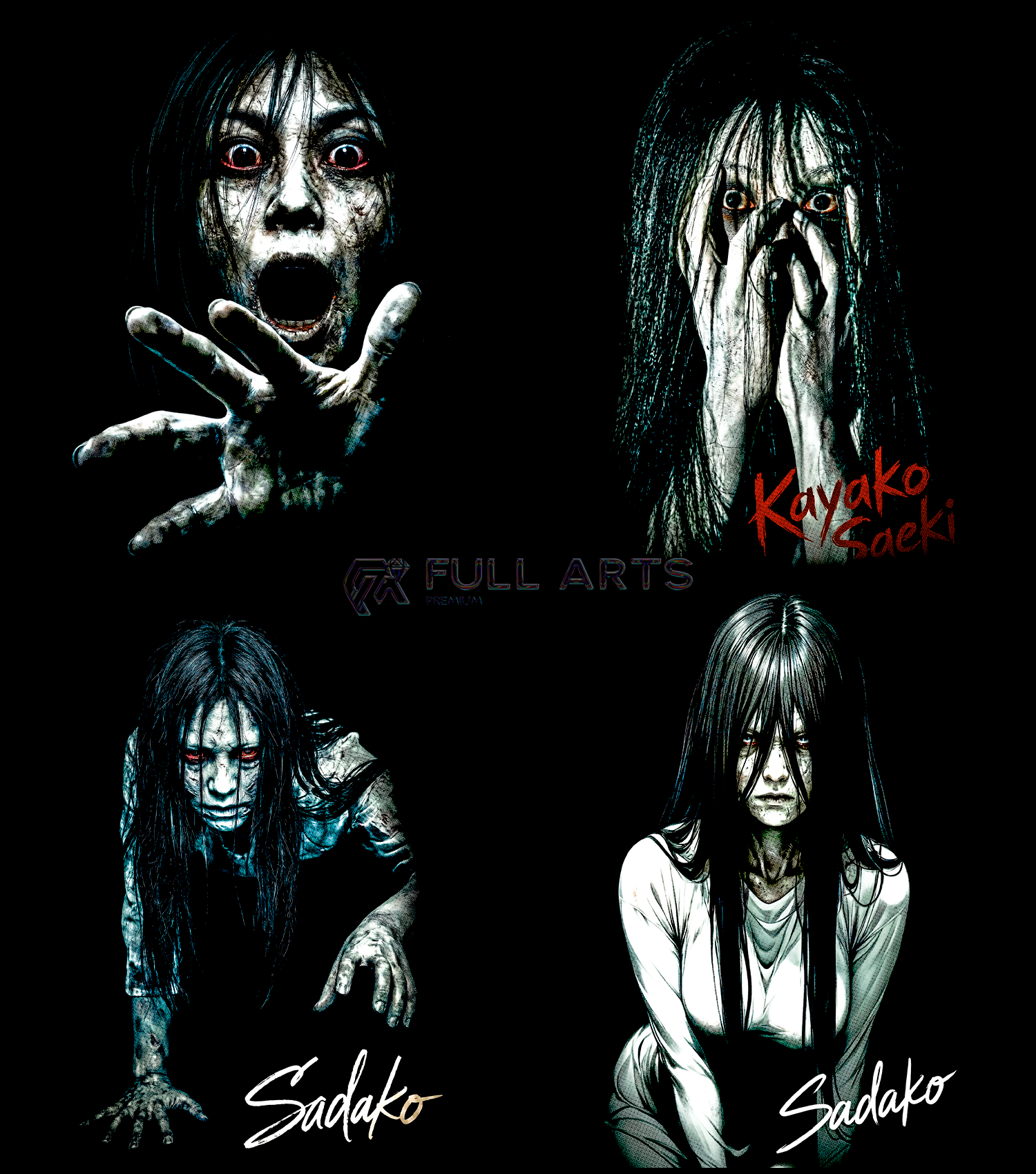 Horror Movie Pack 100+ Halftone Designs