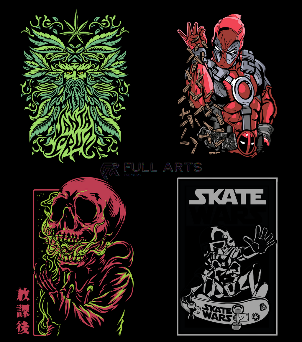 Streetwear Pack VOL.1 PNG + .AI Files