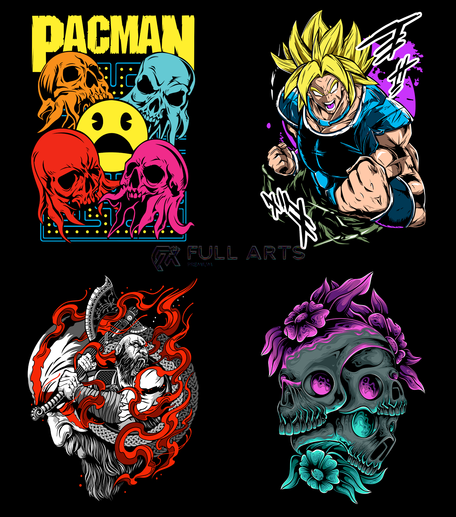 Streetwear Pack VOL.1 PNG + .AI Files